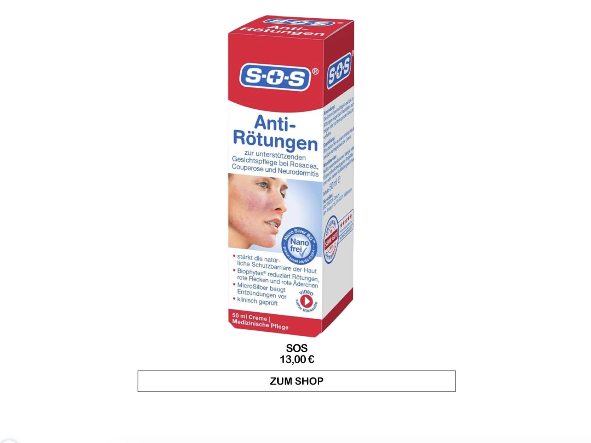 SOS Anti-Rötungen