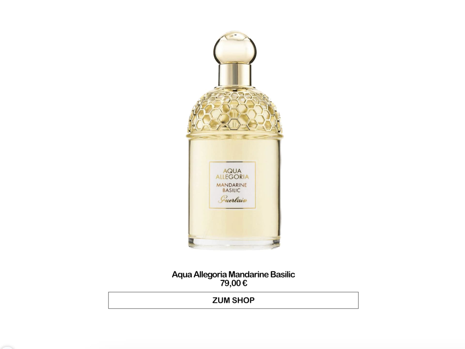 Aqua Allegoria Mandarine Basilic