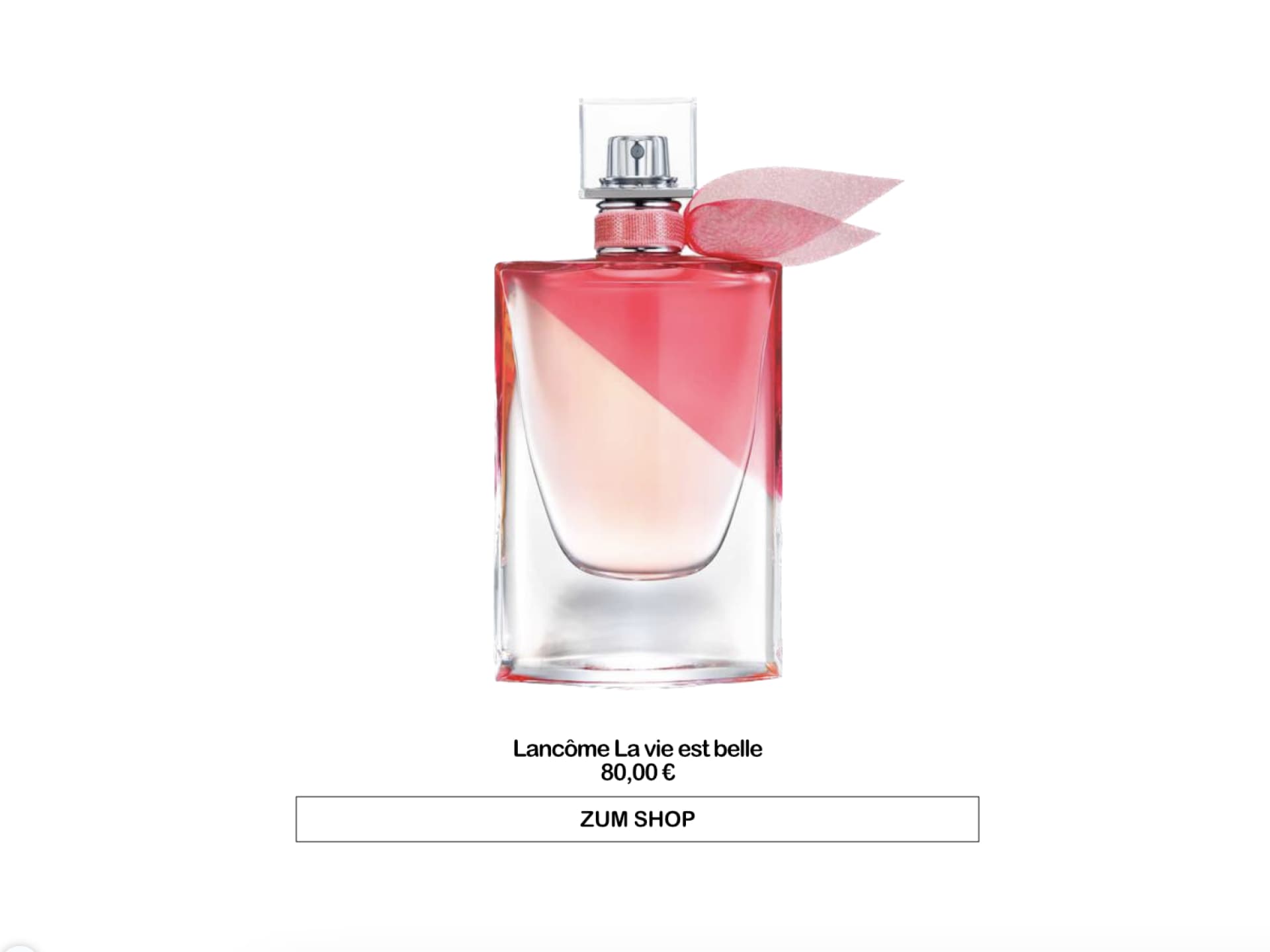 Lancôme La vie est belle