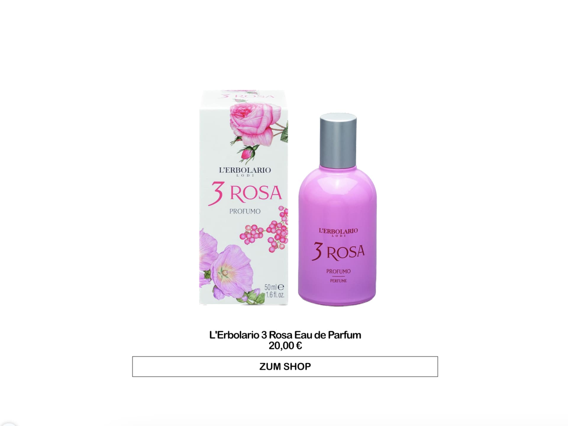 L'Erbolario 3 Rosa Eau de Parfum