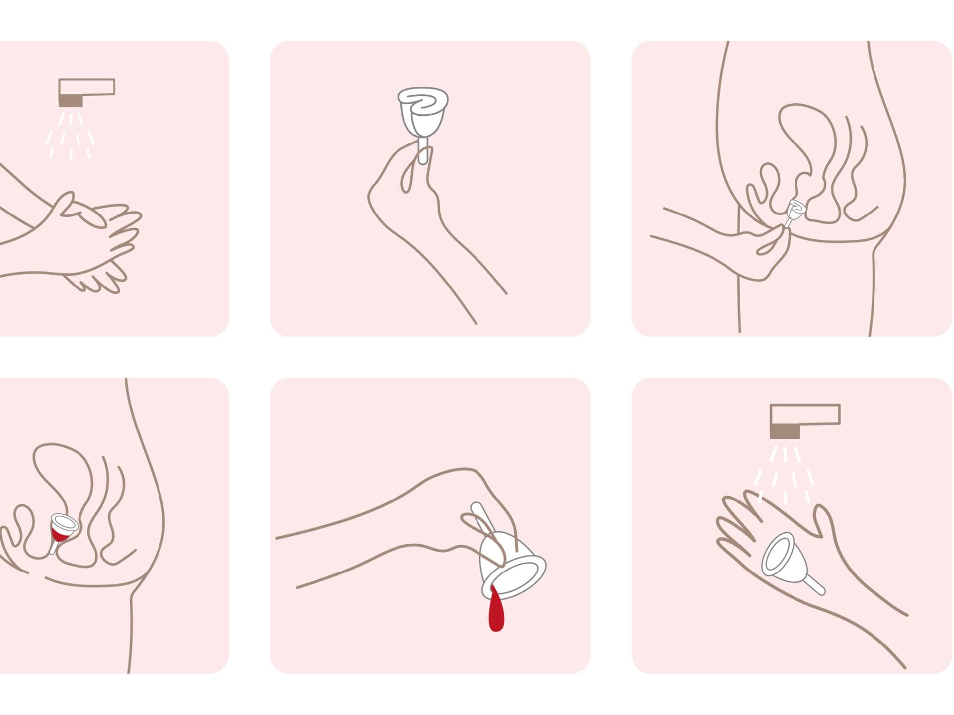 Menstruationstasse verwenden Menstruationstasse verwenden