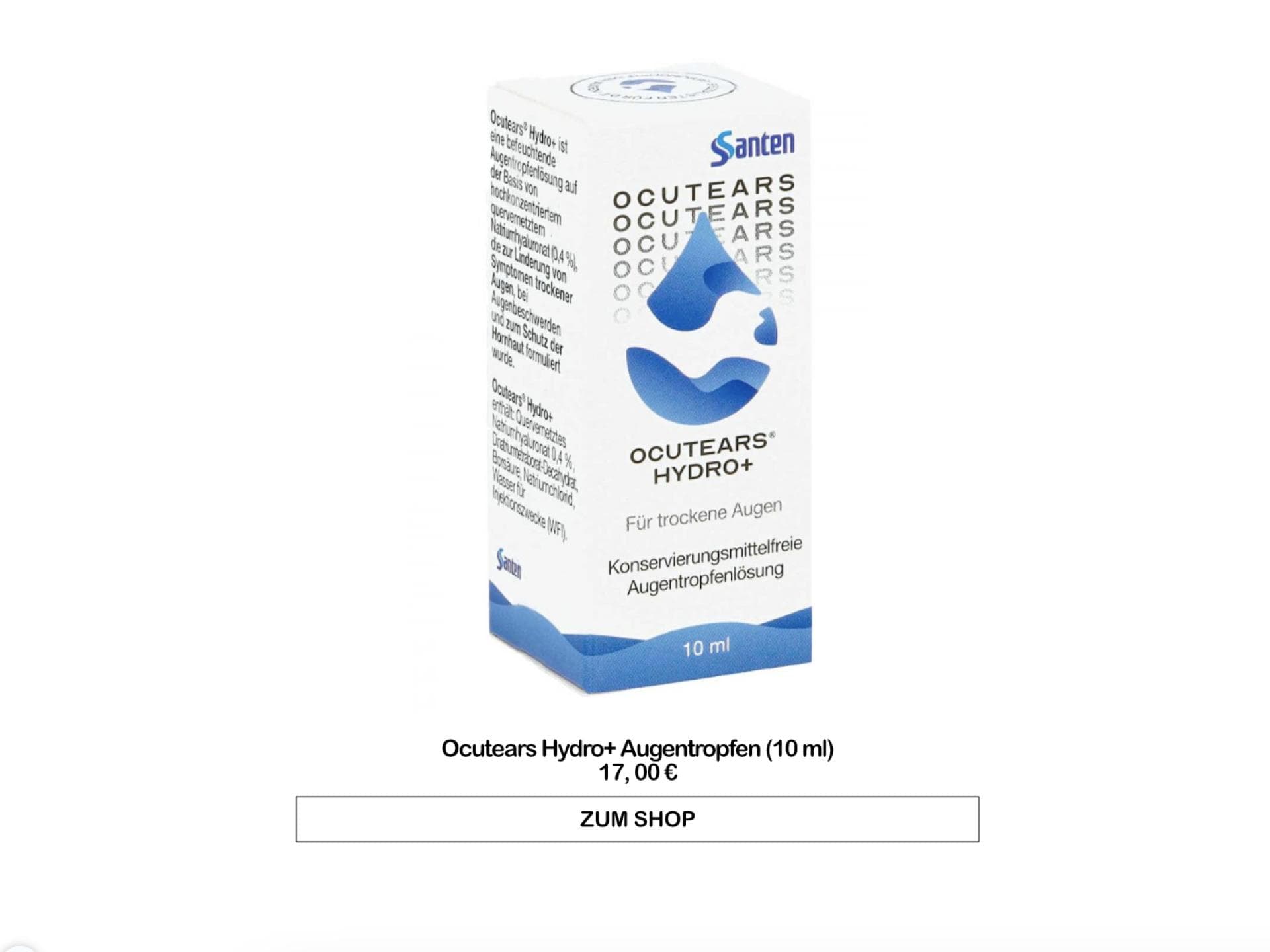 Acutears Hydro+ Augentropfen