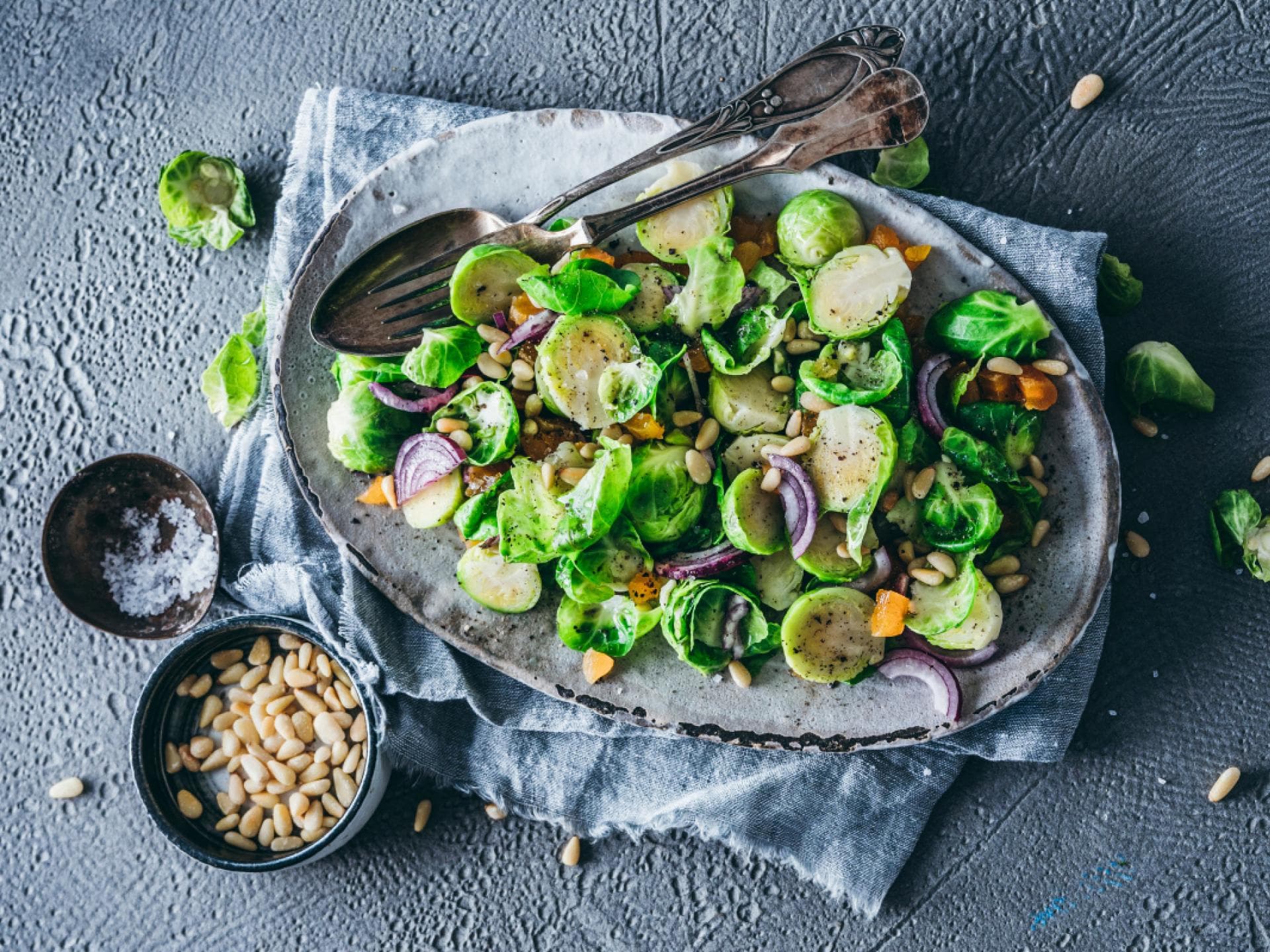 Rosenkohlsalat