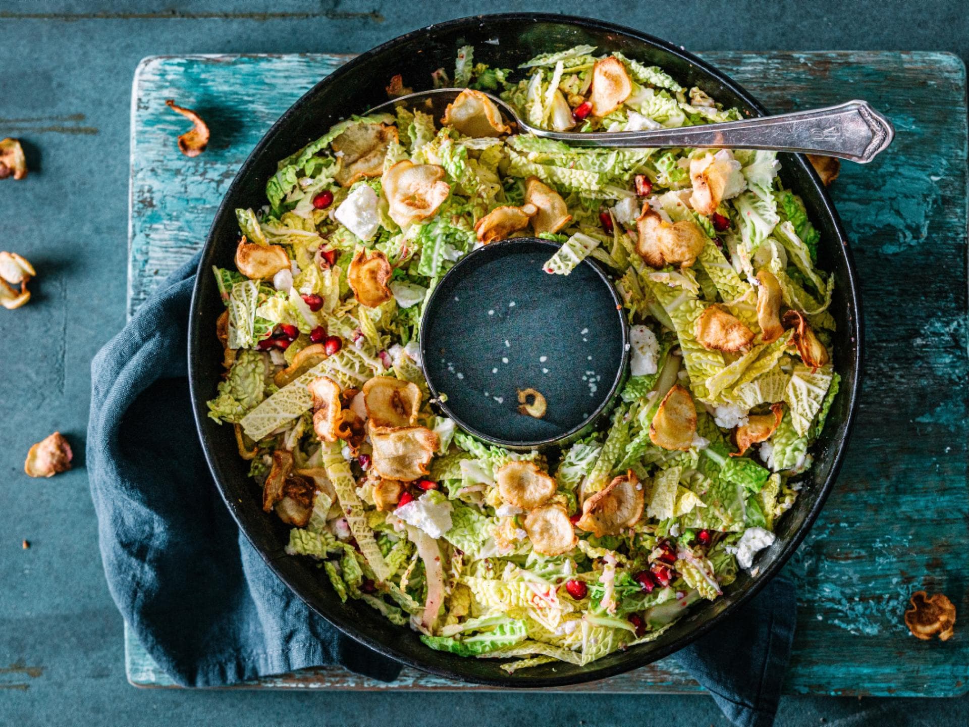 Wirsingsalat-Topinambur