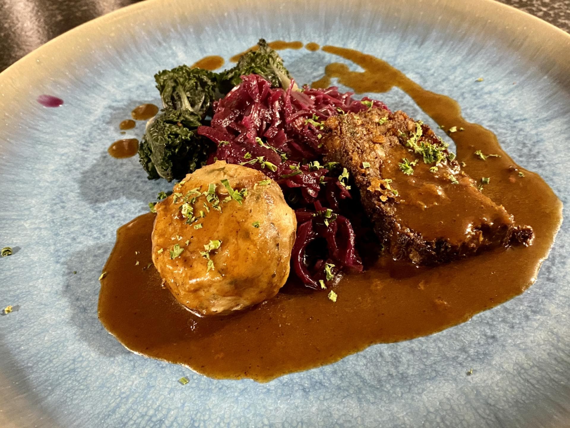 Veganer Weihnachtsbraten