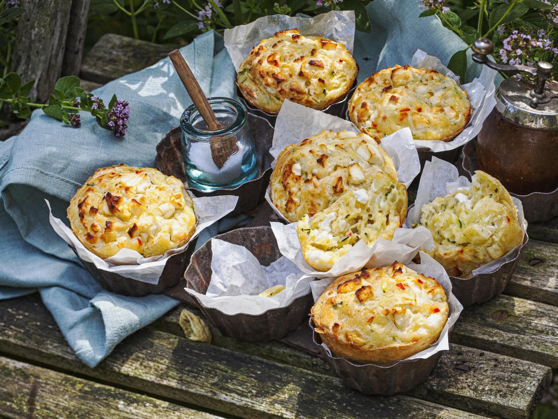 Zucchini-Muffins