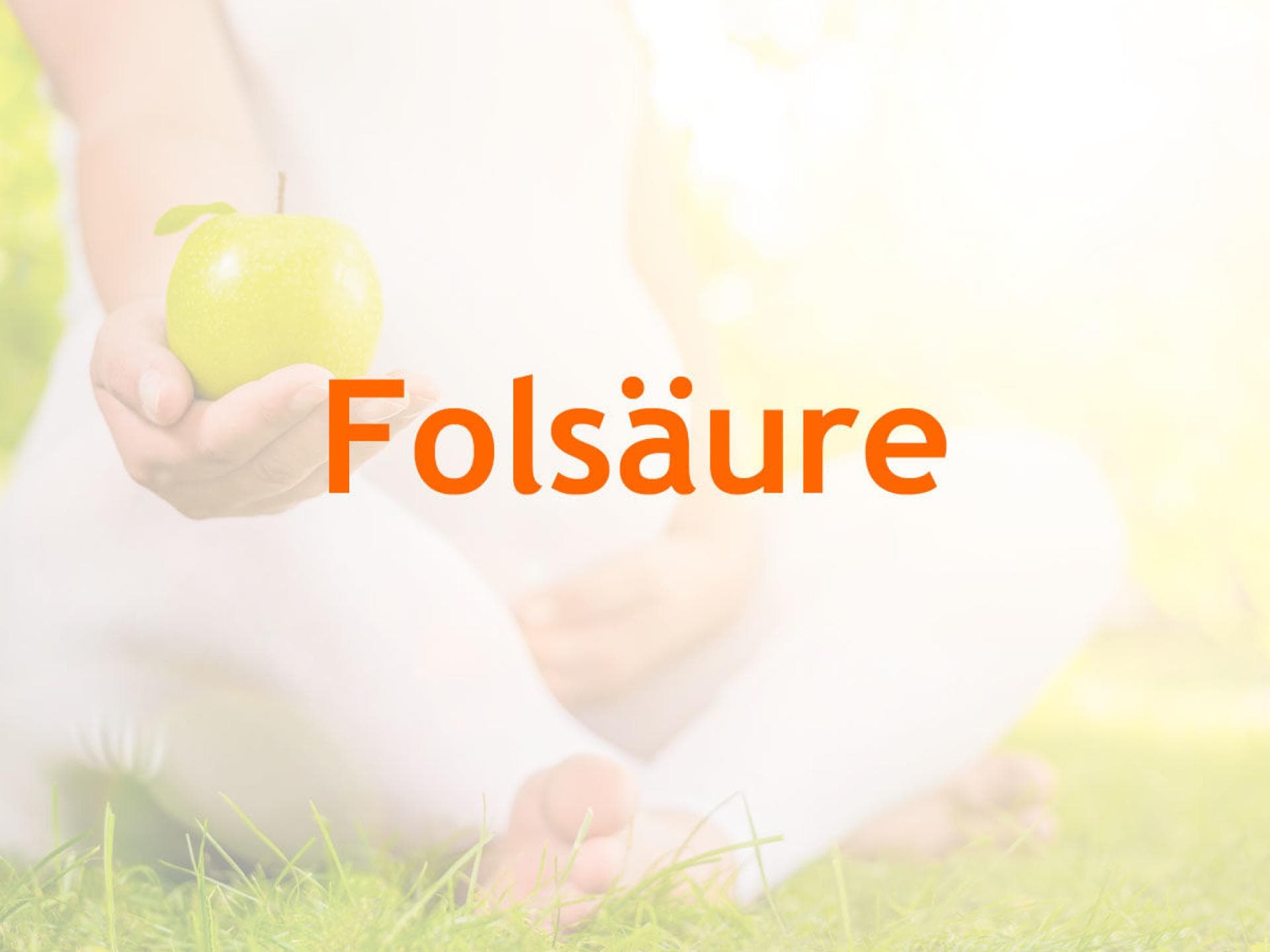 schwangere Frau Vitamine in der Schwangerschaft