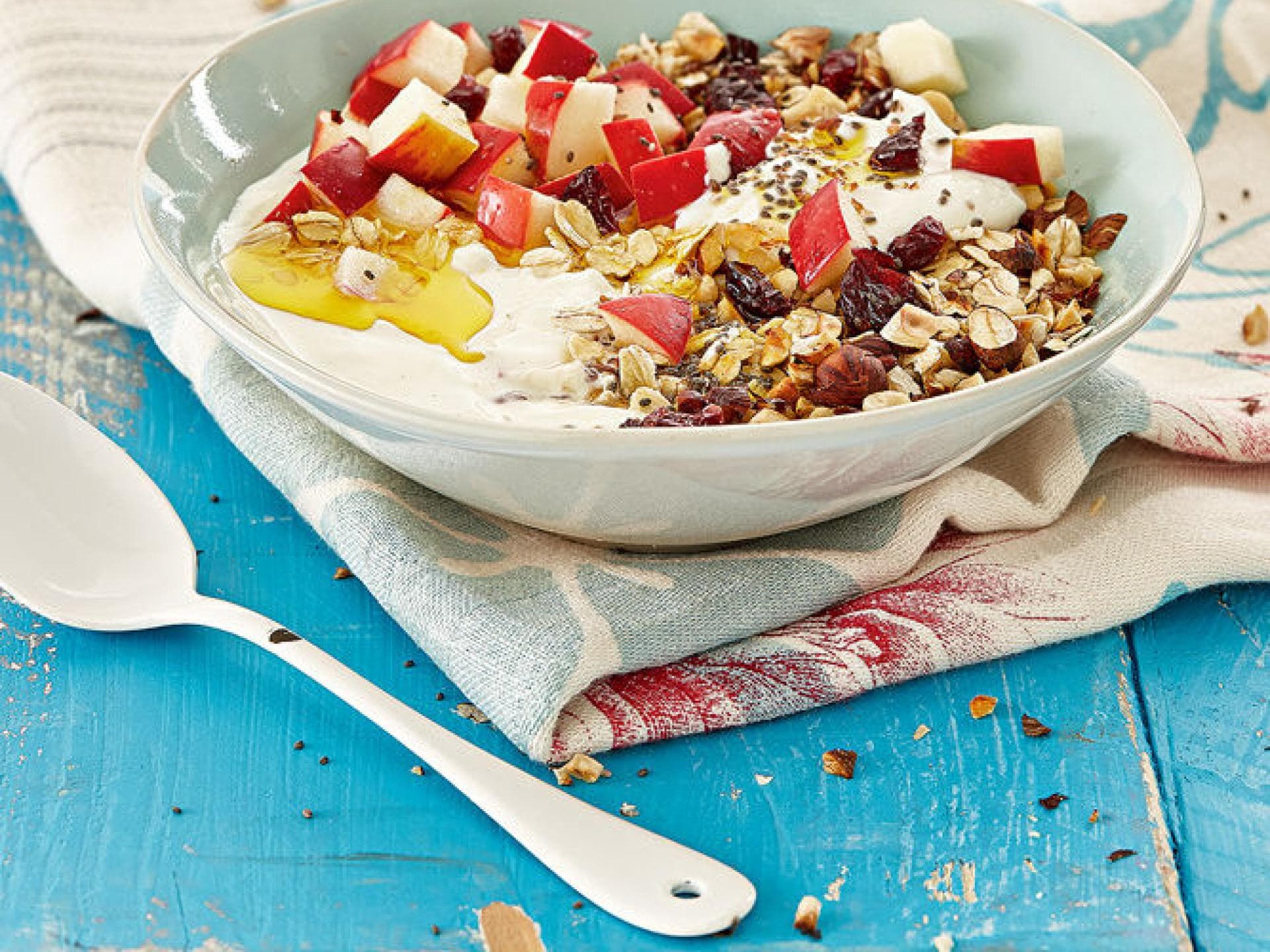 Fitmacher-Quark mit Apfel Quark