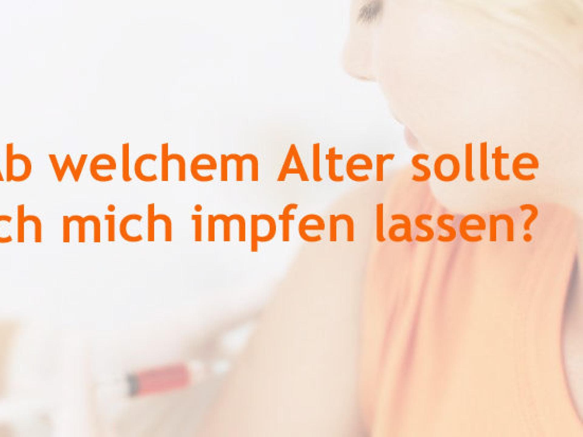 Impfschutz Erwachsene