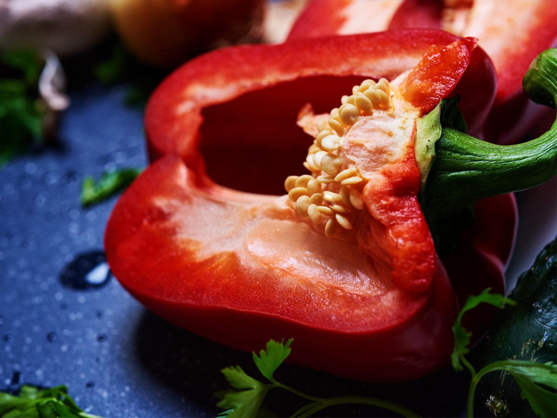 Nervennahrung Paprika