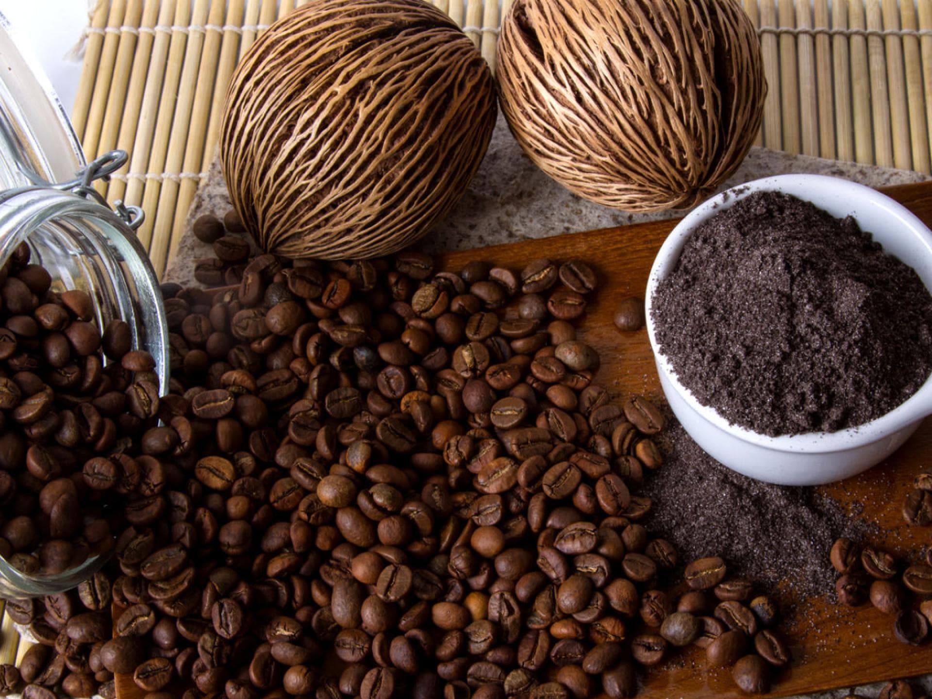 Kaffee-Kokos-Peeling Kaffee-Kokos-Peeling