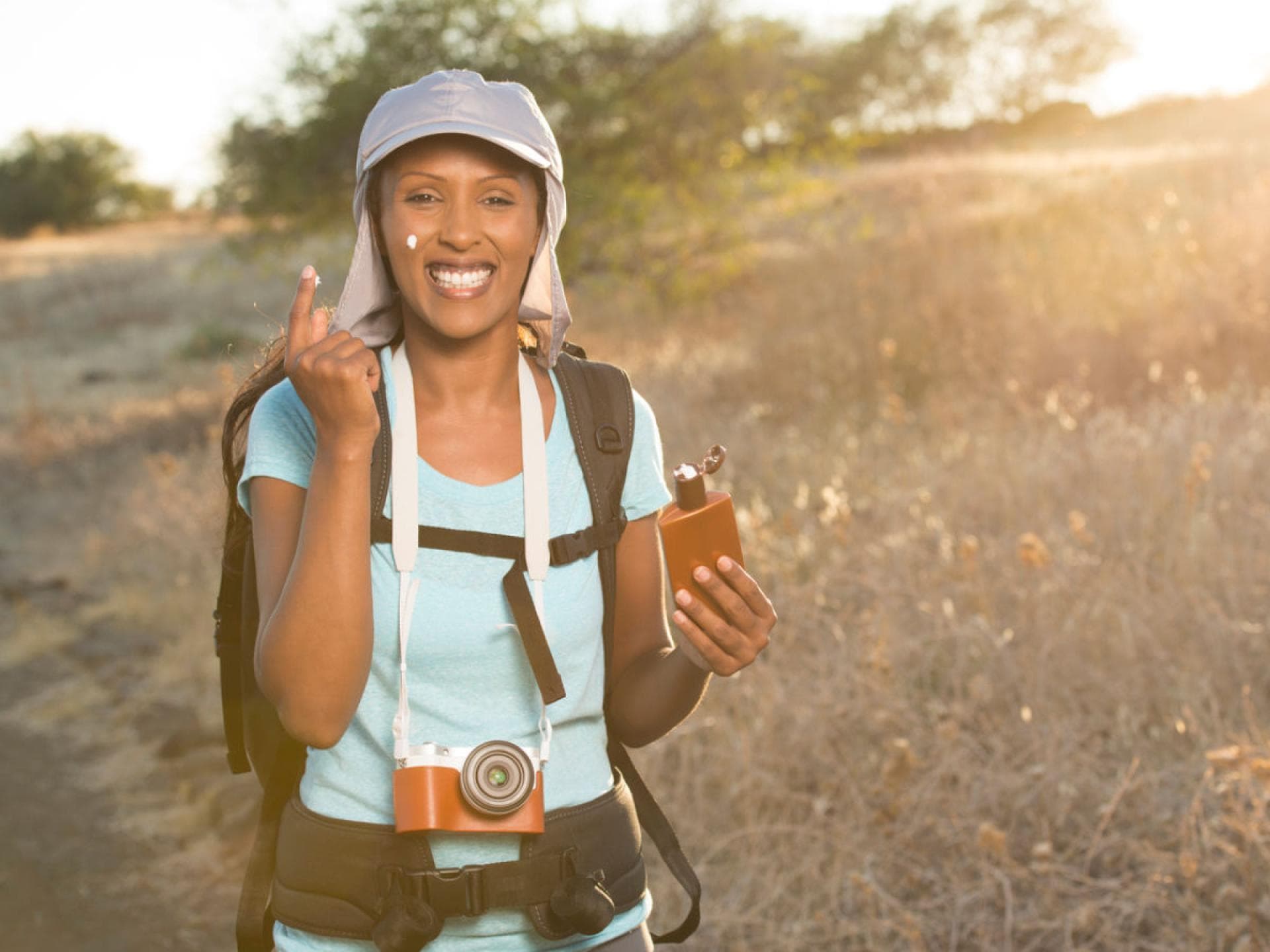 Sonnenschutz beim Wandern