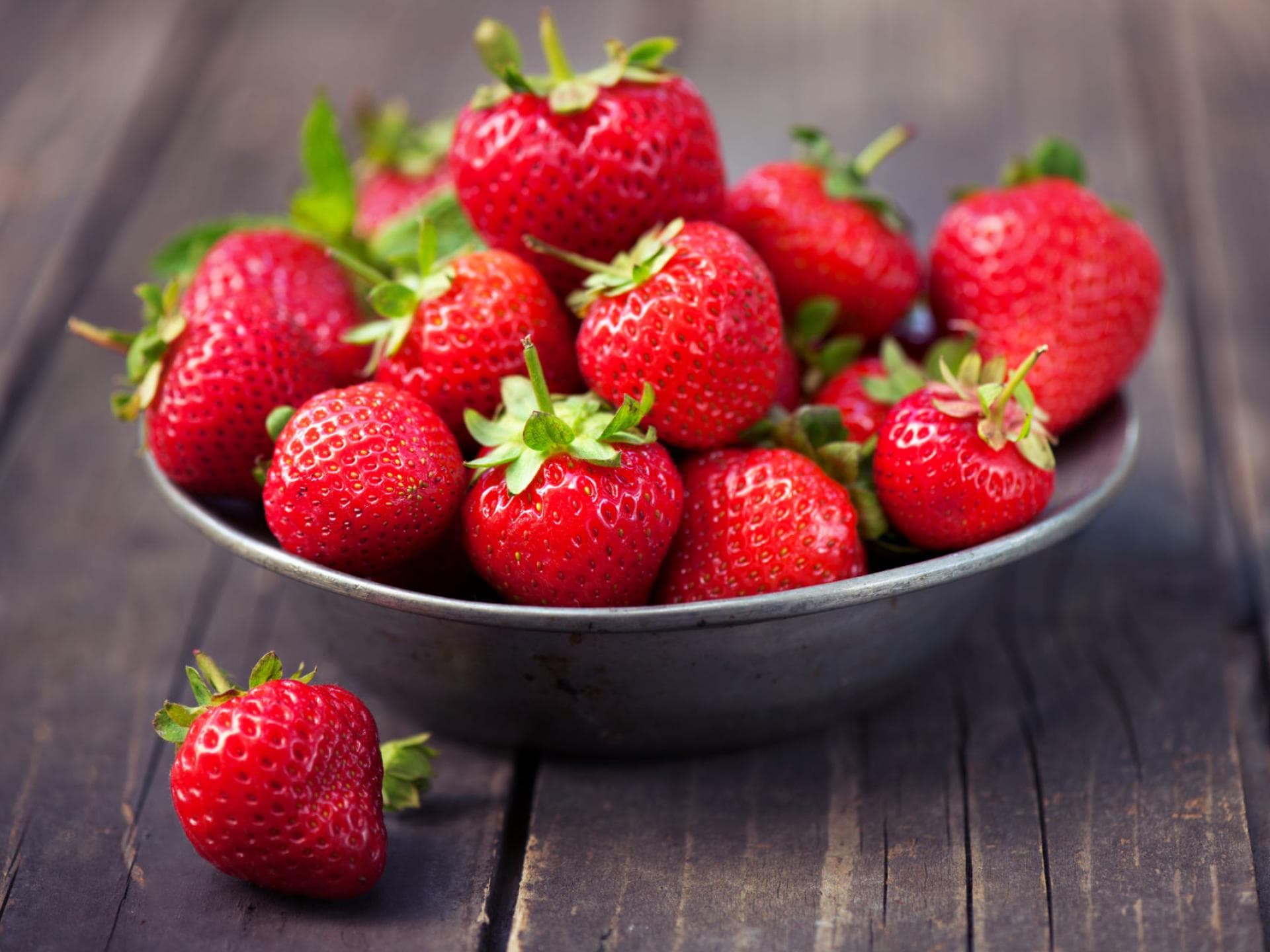 Erdbeeren: Der gesunde Snack für das Gehirn Saison von Erdbeeren