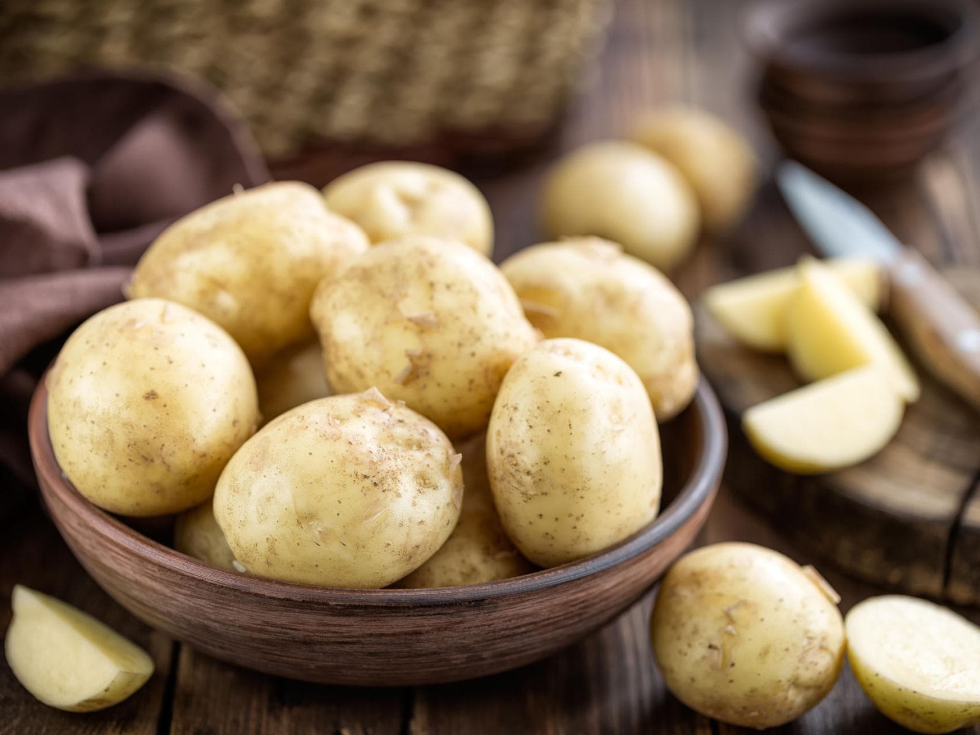 Saisonale Kartoffeln