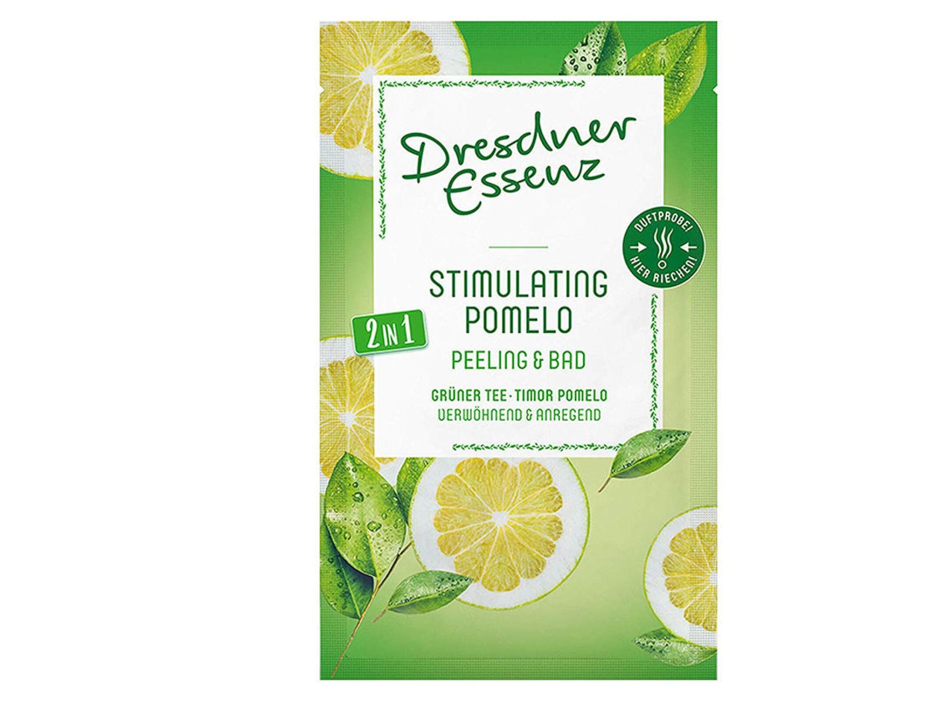 Dresdner Essenz Pflegebad Peelingbad Stimulating Pomelo