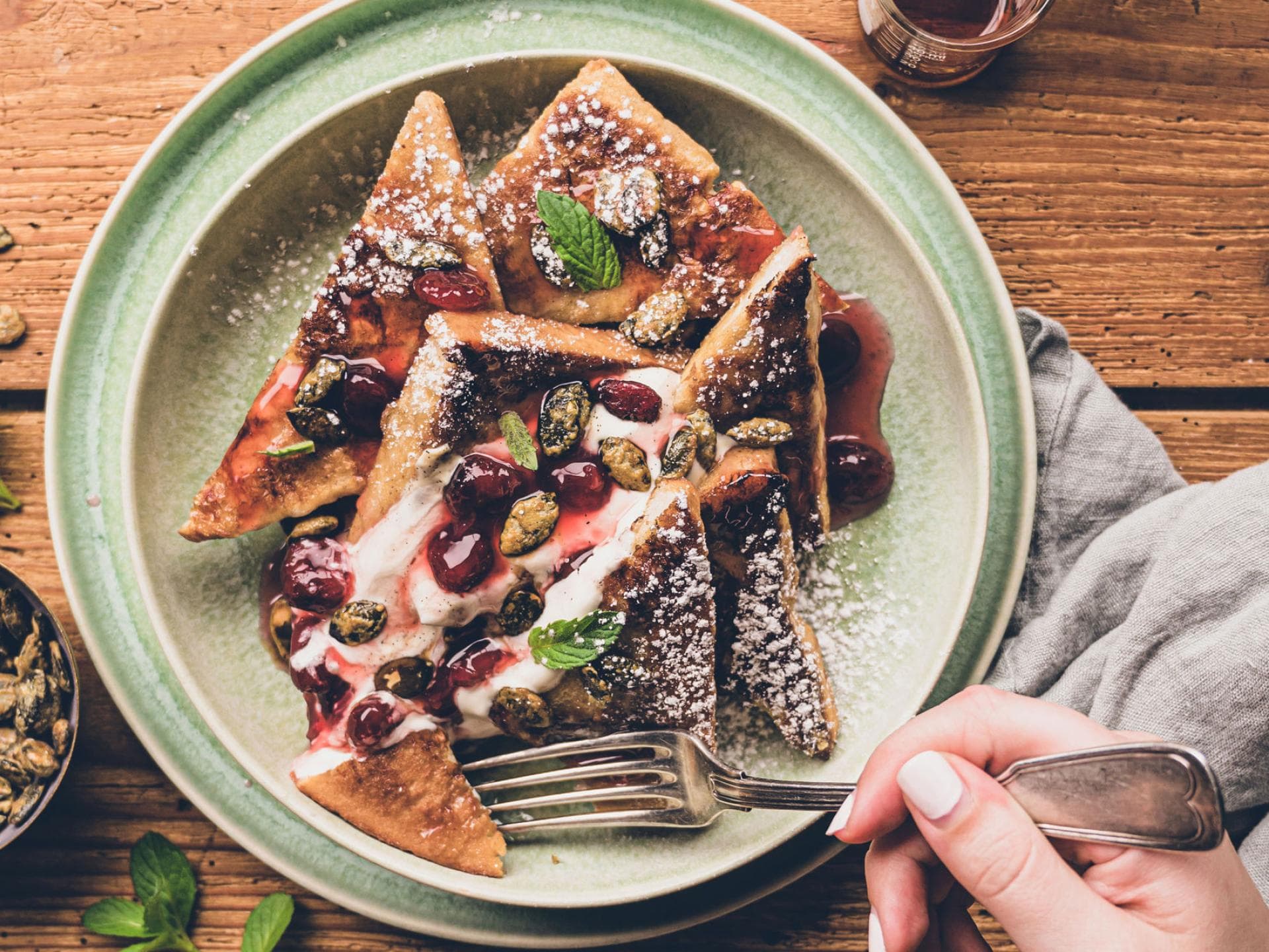 Seeberger_Rezept_French Toast mit Cranberry Kompott_Mood