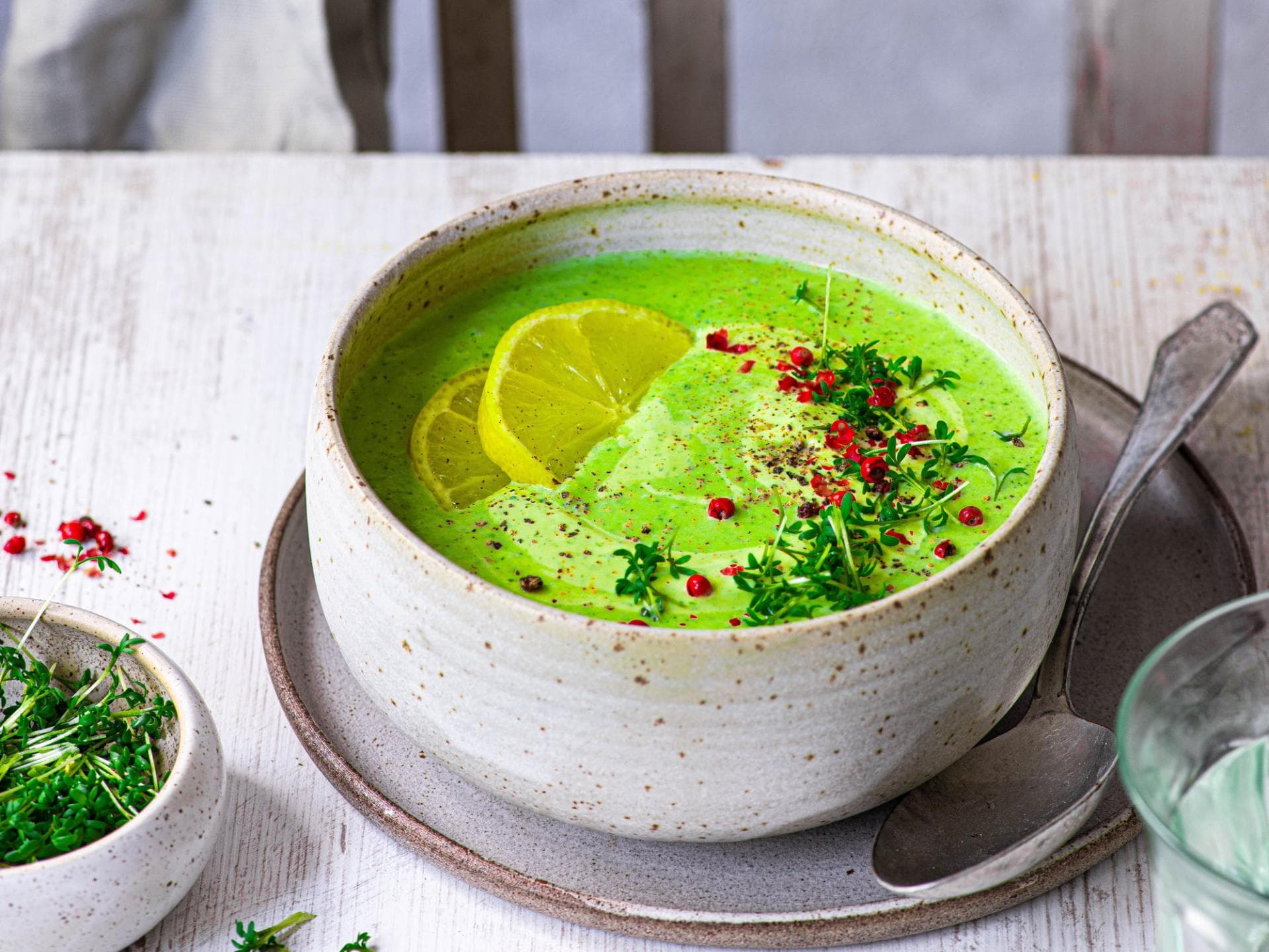 Zucchini-Cremesuppe