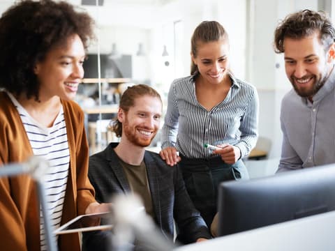Menschen im Büro