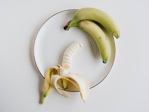Geschnittene Banane