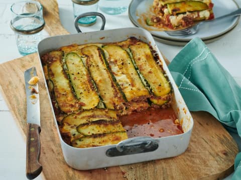 Zucchini-Lasagne