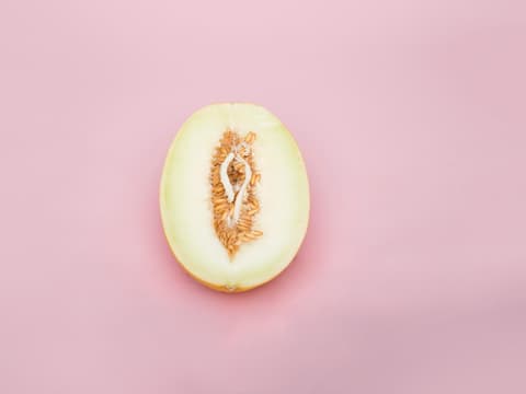 Melone als Vagina