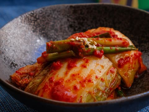 Kimchi in Schüssel