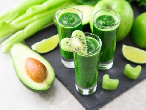 Grüner Saft