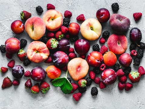 Rotes Obst