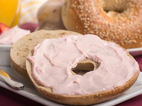 Erdbeerfrischkäse
