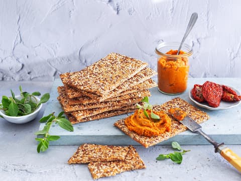 Dinkel-Knäckebrot