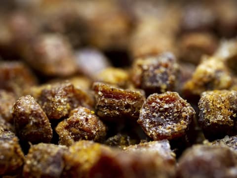 Nahaufnahme von Propolis