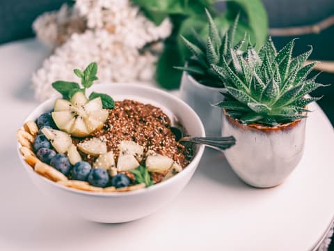 Frühstücks-Bowl mit Ballaststoffen