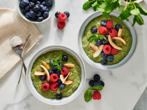 Matcha Chia Pudding