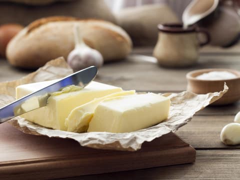 Stück Butter