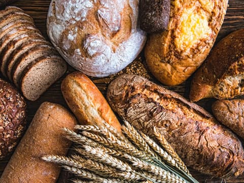 Verschiedene Brotsorten