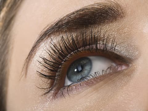 Lange Wimpern
