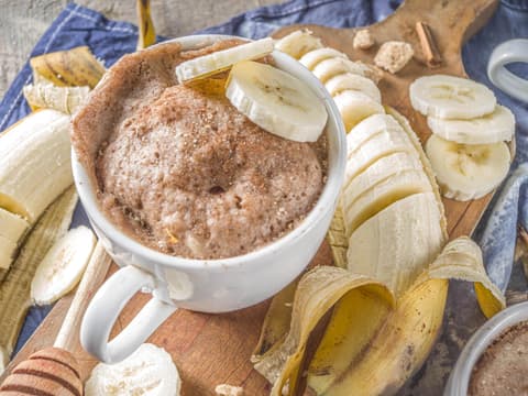 Bananenbrot Tasse