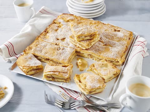 Fixer Apfelkuchen vom Blech