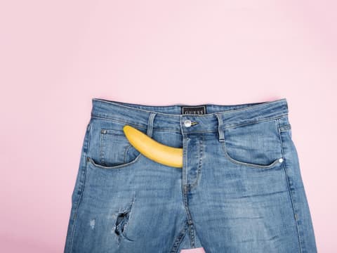 Banane aus Hose