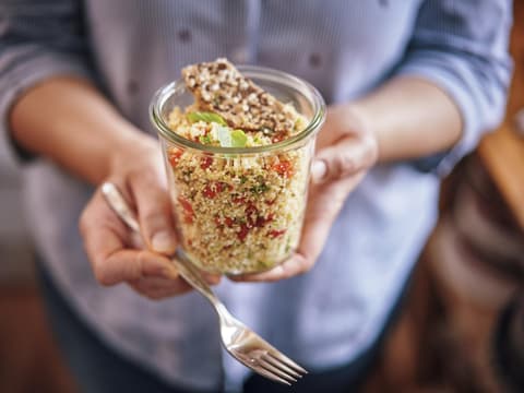 Quinoa im Glas