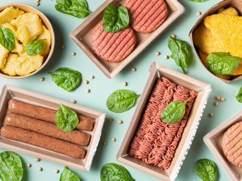 vegane Ersatzprodukte auf dem Vormarsch