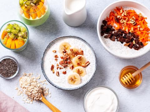 Overnight Oats und Chiapudding