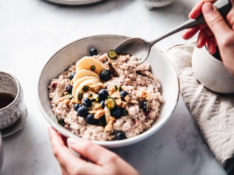 Porrdige zum Frühstück