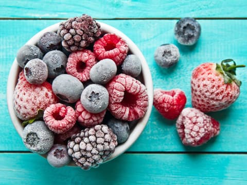 Tiefkühlbeeren