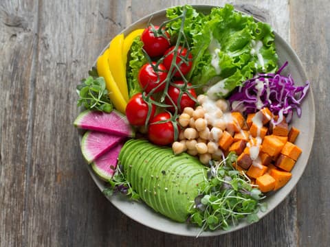 Bunter Salat