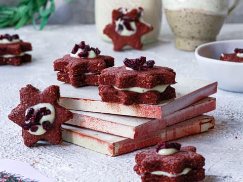 Schoko-Sandwich-Cookies