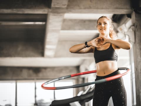 Hula-Hoop fällt immer runter
