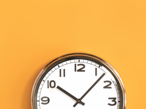 Eine Uhr