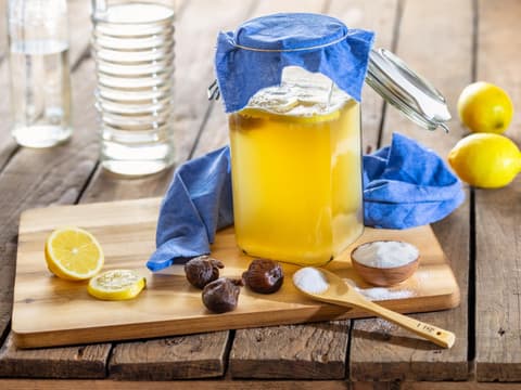 Selbstgemacher Wasserkefir
