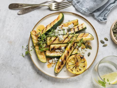 Gegrillte Zucchini